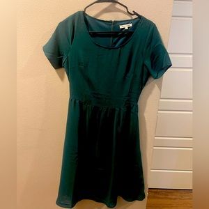 JessaKae emerald green short sleeve dress